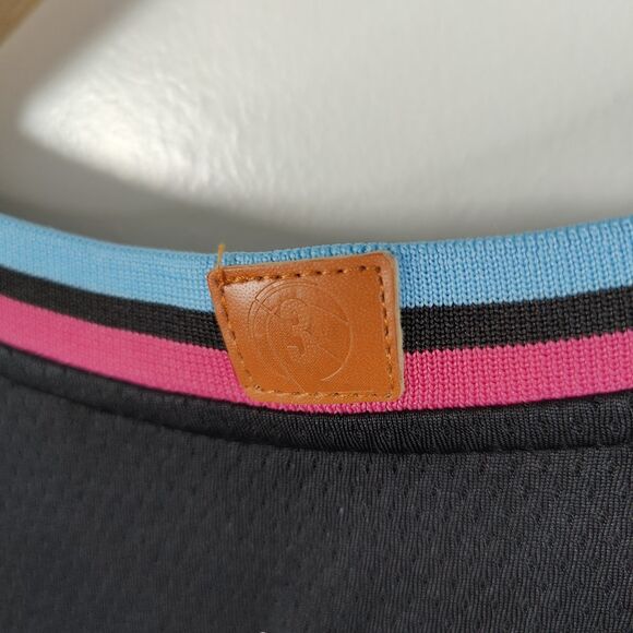 Nike NBA Miami Heat Dwayne Wade Vice City Edition Basketball Jersey Size 52 XL - Picture 5 of 7